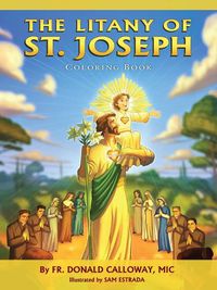 Cover image for The Litany of St. Joseph Coloring Book