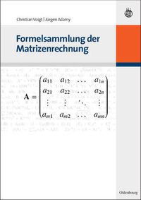 Cover image for Formelsammlung Der Matrizenrechnung