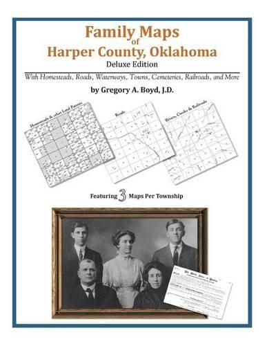 Cover image for Family Maps of Harper County, Oklahoma