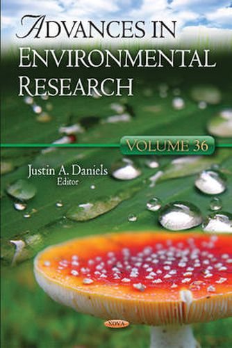 Cover image for Advances in Environmental Research: Volume 36