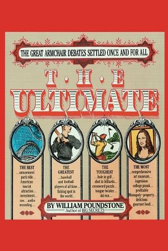 Cover image for The Ultimate: The Great Armchair Debates Settled Once and for All