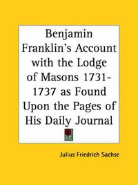 Cover image for Franklin's Account with  Lodge of Masons  1731-1737