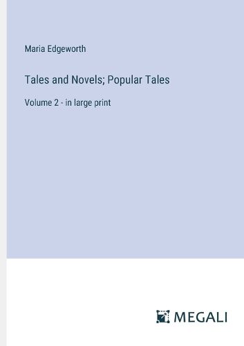 Cover image for Tales and Novels; Popular Tales