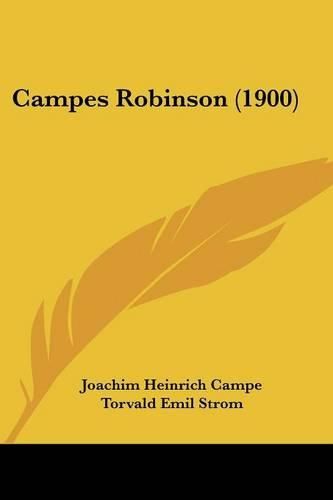 Cover image for Campes Robinson (1900)