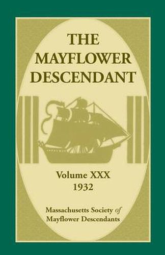 Cover image for The Mayflower Descendant, Volume 30, 1932