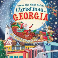 Cover image for 'Twas the Night Before Christmas in Georgia