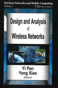 Cover image for Design & Analysis of Wireless Networks