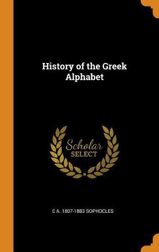 History of the Greek Alphabet