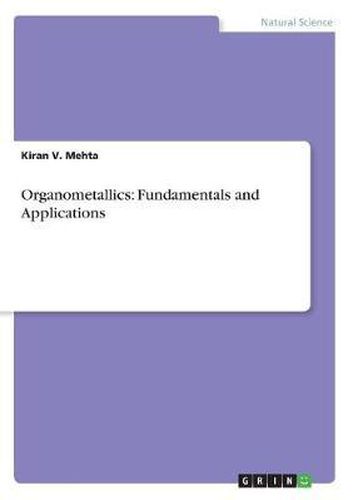 Cover image for Organometallics: Fundamentals and Applications