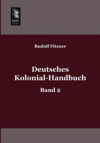 Cover image for Deutsches Kolonial-Handbuch