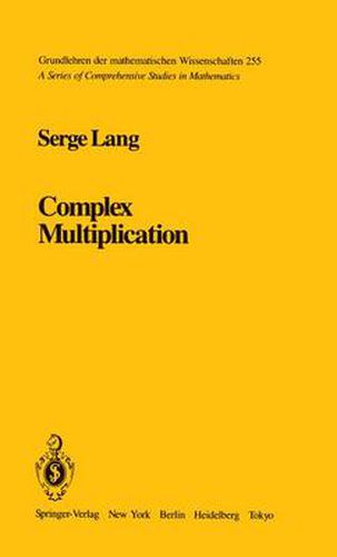 Cover image for Complex Multiplication