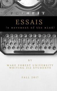 Cover image for Essais: A Movement of the Mind