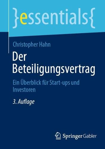 Cover image for Der Beteiligungsvertrag