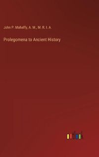 Cover image for Prolegomena to Ancient History