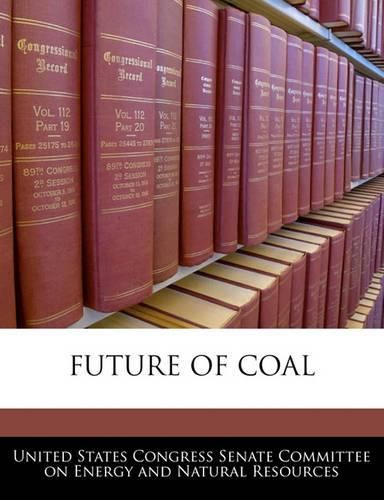 Cover image for Future of Coal