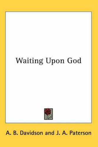 Waiting Upon God