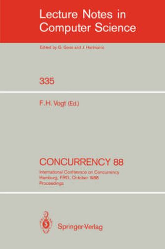 Concurrency 88: International Conference on Concurrency Hamburg, FRG, October 18-19, 1988. Proceedings