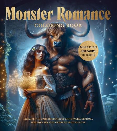 Cover image for Monster Romance Coloring Book