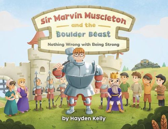 Cover image for Sir Marvin Muscleton and the Boulder Beast