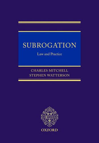 Cover image for Subrogation: Law and Practice