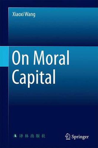 Cover image for On Moral Capital