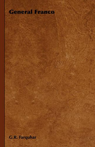Cover image for General Franco