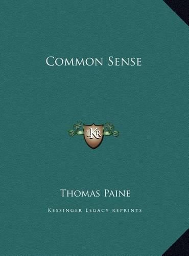 Cover image for Common Sense