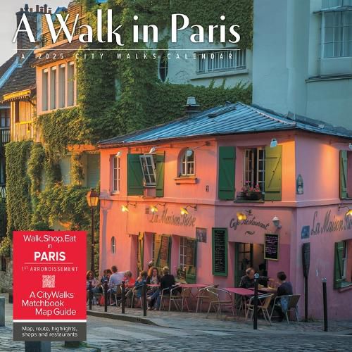 Cover image for A Walk in Paris 2026 12 X 12 Wall Calendar