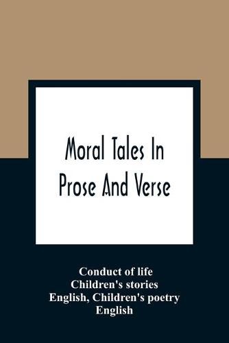 Cover image for Moral Tales In Prose And Verse