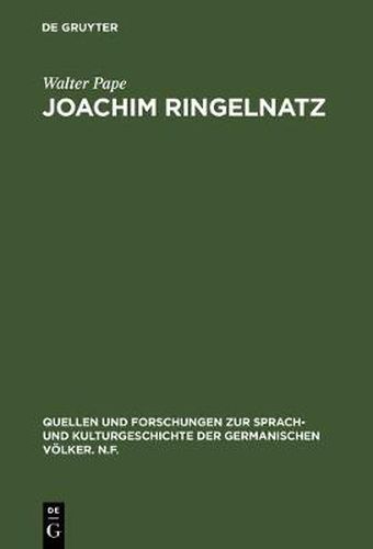 Cover image for Joachim Ringelnatz