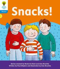 Cover image for Oxford Reading Tree: Floppy's Phonics Decoding Practice: Oxford Level 3: Snacks!