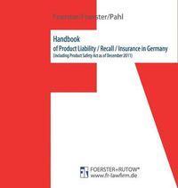 Cover image for Handbook of Product Liability / Recall / Insurance in Germany