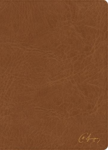 Cover image for KJV Spurgeon Study Bible, Tan Leathertouch
