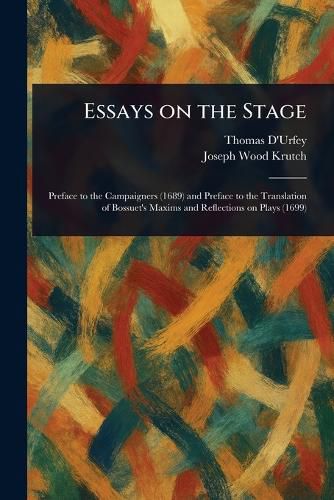 Cover image for Essays on the Stage