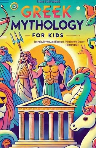 Cover image for Greek Mythology For Kids