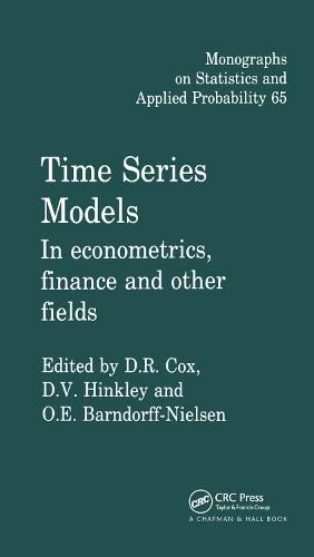 Cover image for Time Series Models: In econometrics, finance and other fields