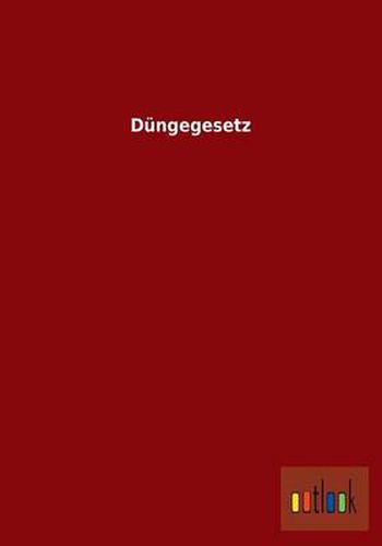 Cover image for Dungegesetz