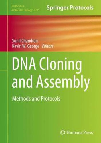 Cover image for DNA Cloning and Assembly: Methods and Protocols