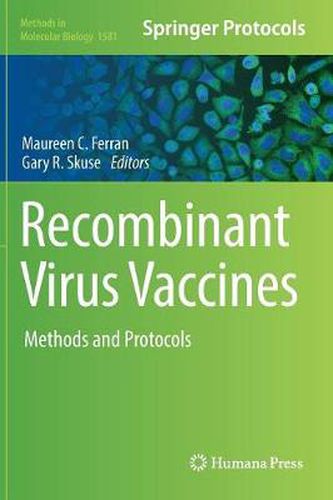 Cover image for Recombinant Virus Vaccines: Methods and Protocols