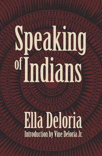 Cover image for Speaking of Indians