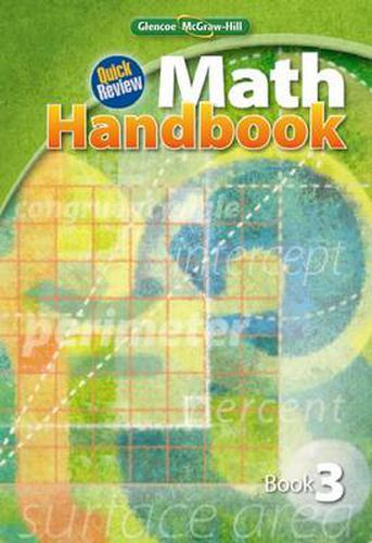 Cover image for Quick Review Math Handbook, Book 3, Student Edition