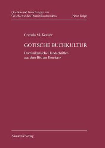 Cover image for Gotische Buchkultur