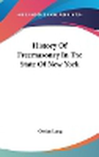 Cover image for History of Freemasonry in the State of New York