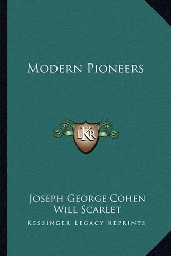 Cover image for Modern Pioneers