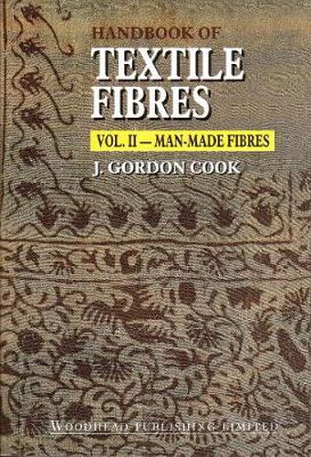 Cover image for Handbook of Textile Fibres: Man-Made Fibres