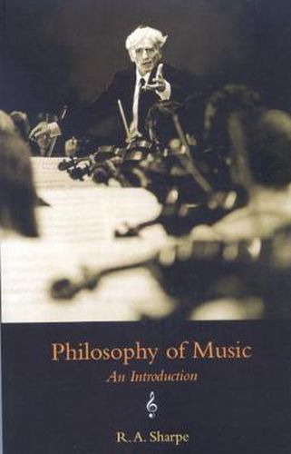 Cover image for Philosophy of Music: An Introduction