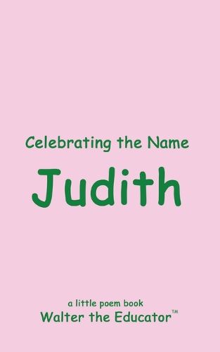 Cover image for Celebrating the Name Judith