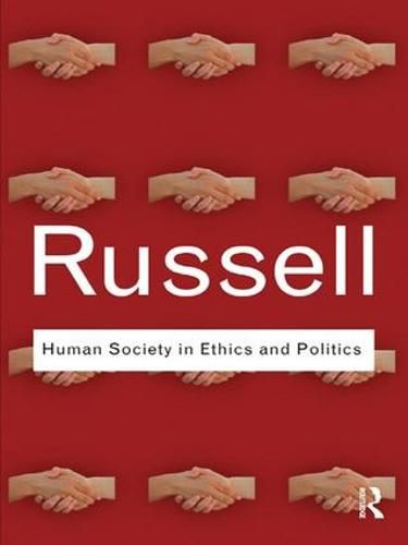 Cover image for Human Society in Ethics and Politics