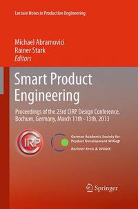 Cover image for Smart Product Engineering: Proceedings of the 23rd CIRP Design Conference, Bochum, Germany, March 11th - 13th, 2013