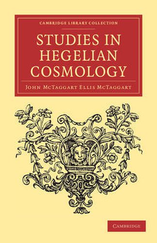 Cover image for Studies in Hegelian Cosmology